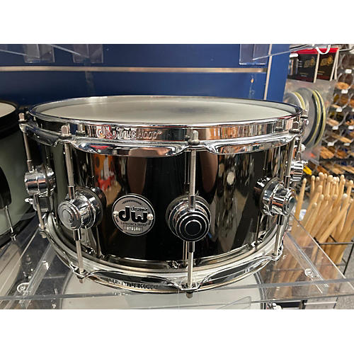 DW 14X6.5 Collector's Series Metal Snare Drum CROME 213