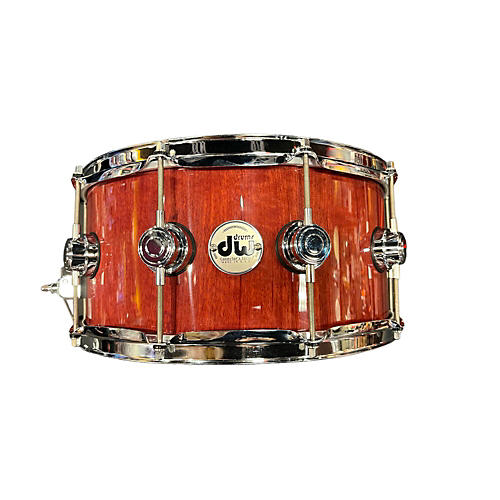 DW 14X6.5 Collector's Series Purpleheart Snare Drum Custom 213