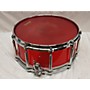 Used Pearl 14X6.5 Crystal Beat Drum Red 213