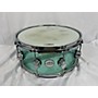 Used DW 14X6.5 Design Series Acrylic Snare Drum Sea Glass 213
