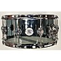 Used DW 14X6.5 Design Series Acrylic Snare Drum Trans Black 213