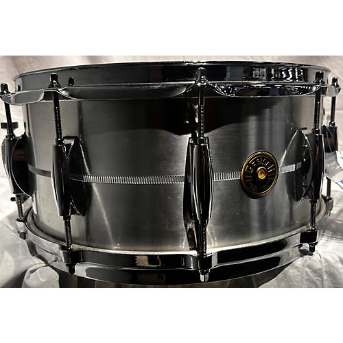 Gretsch Drums 14X6.5 G4164SA USA Custom Solid Aluminum Drum Aluminum 213