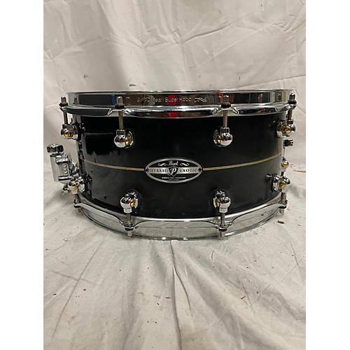 Pearl 14X6.5 Hybrid Exotic Drum Black 213