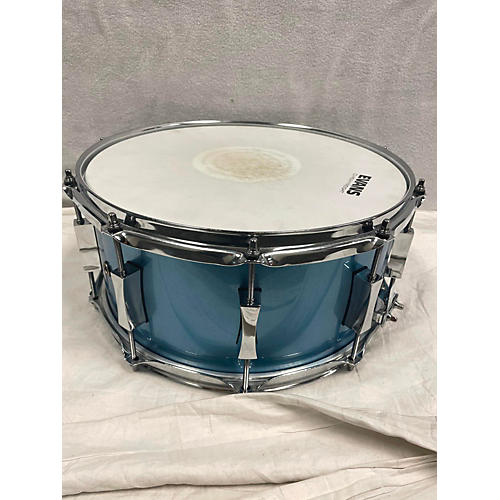 Pork Pie 14X6.5 Little Squealer Snare Drum Blue 213