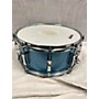 Used Pork Pie 14X6.5 Little Squealer Snare Drum Blue 213