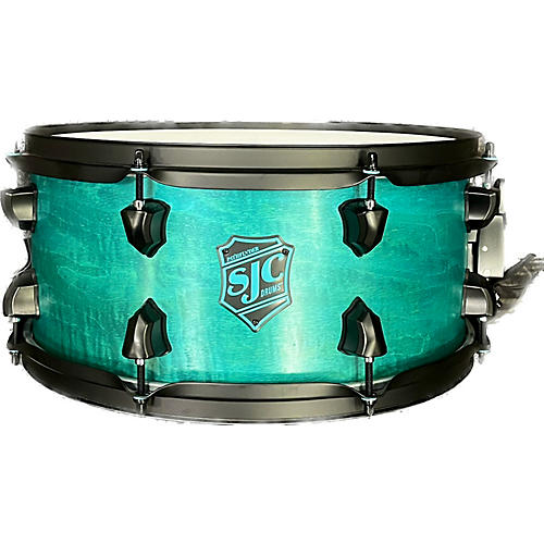 SJC Drums 14X6.5 Pathfinder Drum Miami Teal Satin 213