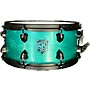 Used SJC Drums 14X6.5 Pathfinder Drum Miami Teal Satin 213