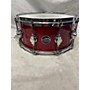 Used DW 14X6.5 Performance Series Snare Drum Trans Red 213