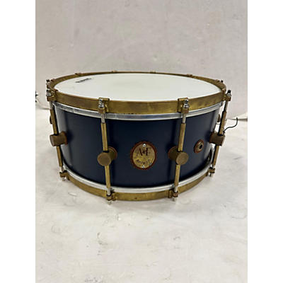 A&F Drum  Co 14X6.5 Raw Steel Snare Drum