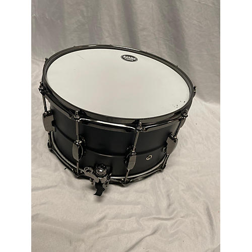TAMA 14X6.5 S.L.P. BIG BLACK STEEL SNARE Drum BLACK MATTE 213