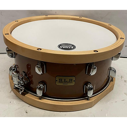 TAMA 14X6.5 SLP STUDIO Maple W/MAPLE RIMS Drum Natural 213