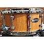 Used Pearl 14X6.5 Stave Craft Makha Drum Satin Stain 213