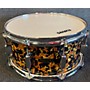 Used Barton Drums 14X6.5 Studio Custom Drum Black and Gold Pearl 213