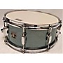 Used TAMA 14X6.5 Superstar Snare Drum blue sparkle 213