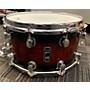 Used Mapex 14X7 BLACK PANTHER SOLIDUS Drum Red Burst 214