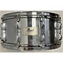 Used Pearl 14X7 Steel Snare Drum Steel 214