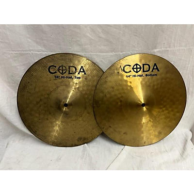 CODA Drums 14in 14' Hi Hat Cymbal