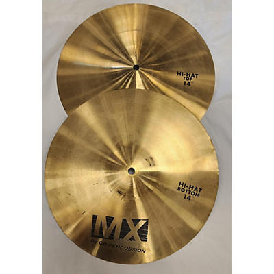 CB Percussion 14in 14IN MX SERIES HI-HAT PAIR Cymbal