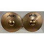 Used Paiste 14in 201 BRONZE PAIR Cymbal 33