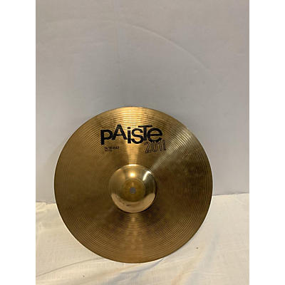 Paiste 14in 201 Bronze 14 Inch Bottom Hat Cymbal