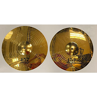 Wuhan Cymbals & Gongs 14in 457 14" Hi-Hat Set Cymbal
