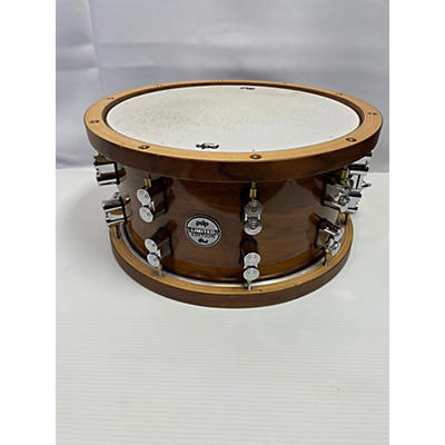 PDP by DW 14in 7.5X14 Limited-Edition Dark Stain Maple And Walnut Snare Drum