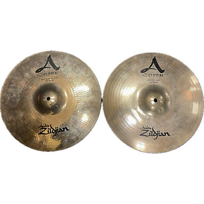 Zildjian 14in A Custom Hi Hat Pair Cymbal