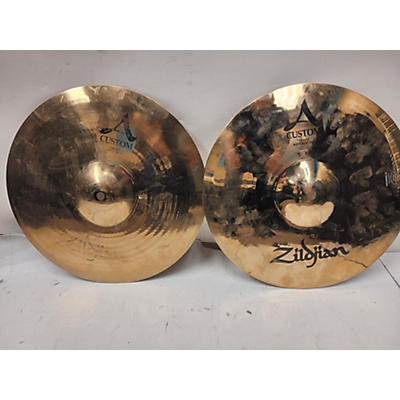 Zildjian 14in A Custom Hi Hat Pair Cymbal