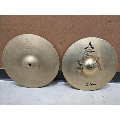 Zildjian 14in A Custom Mastersound Hi Hat Pair Cymbal