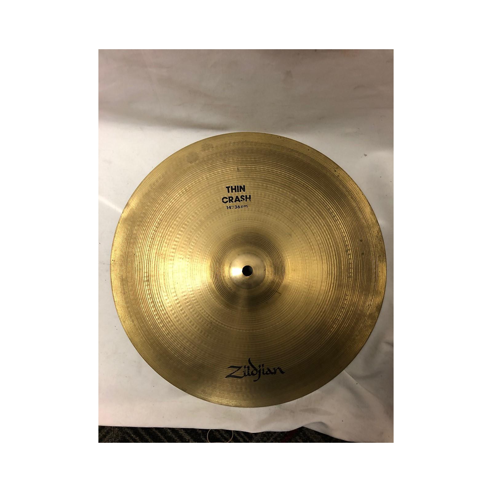 Used Zildjian 14in A Series Thin Crash Cymbal 33 Musician's Friend