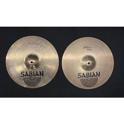 Sabian 14in AA Rock Hi Hat Pair Cymbal