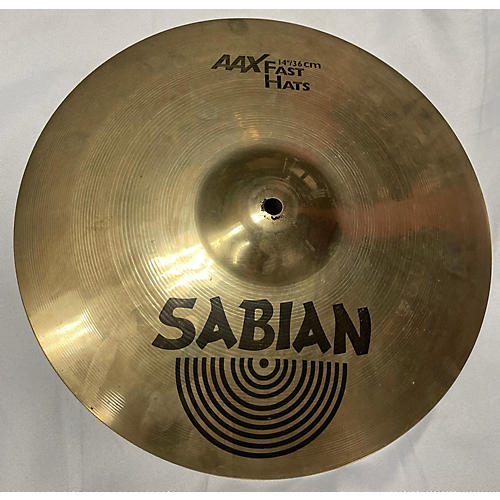 Sabian 14in AAX Fast Hi Hat Pair Cymbal 33