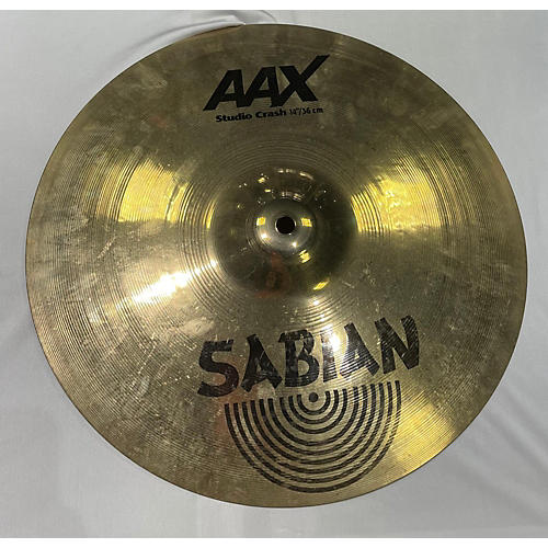 SABIAN 14in AAX Studio Crash Brilliant Cymbal 33