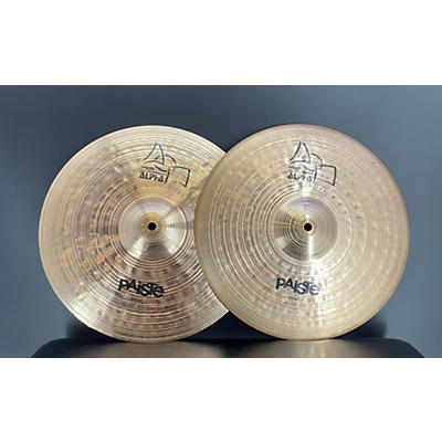 Paiste 14in ALPHA POWER HI-HAT PAIR Cymbal