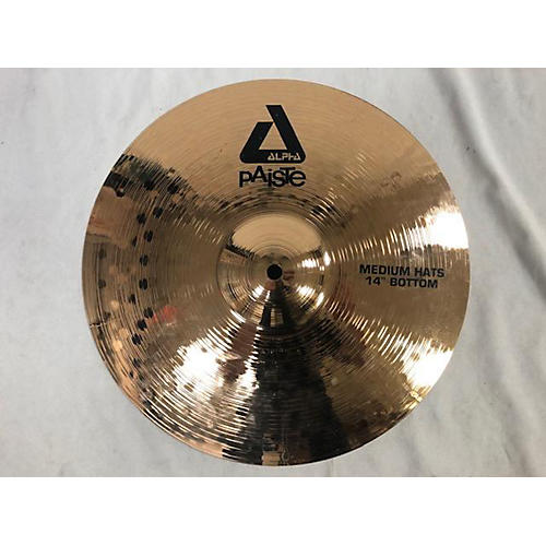 Paiste 14in Alpha Medium Hi Hat Bottom Cymbal 33