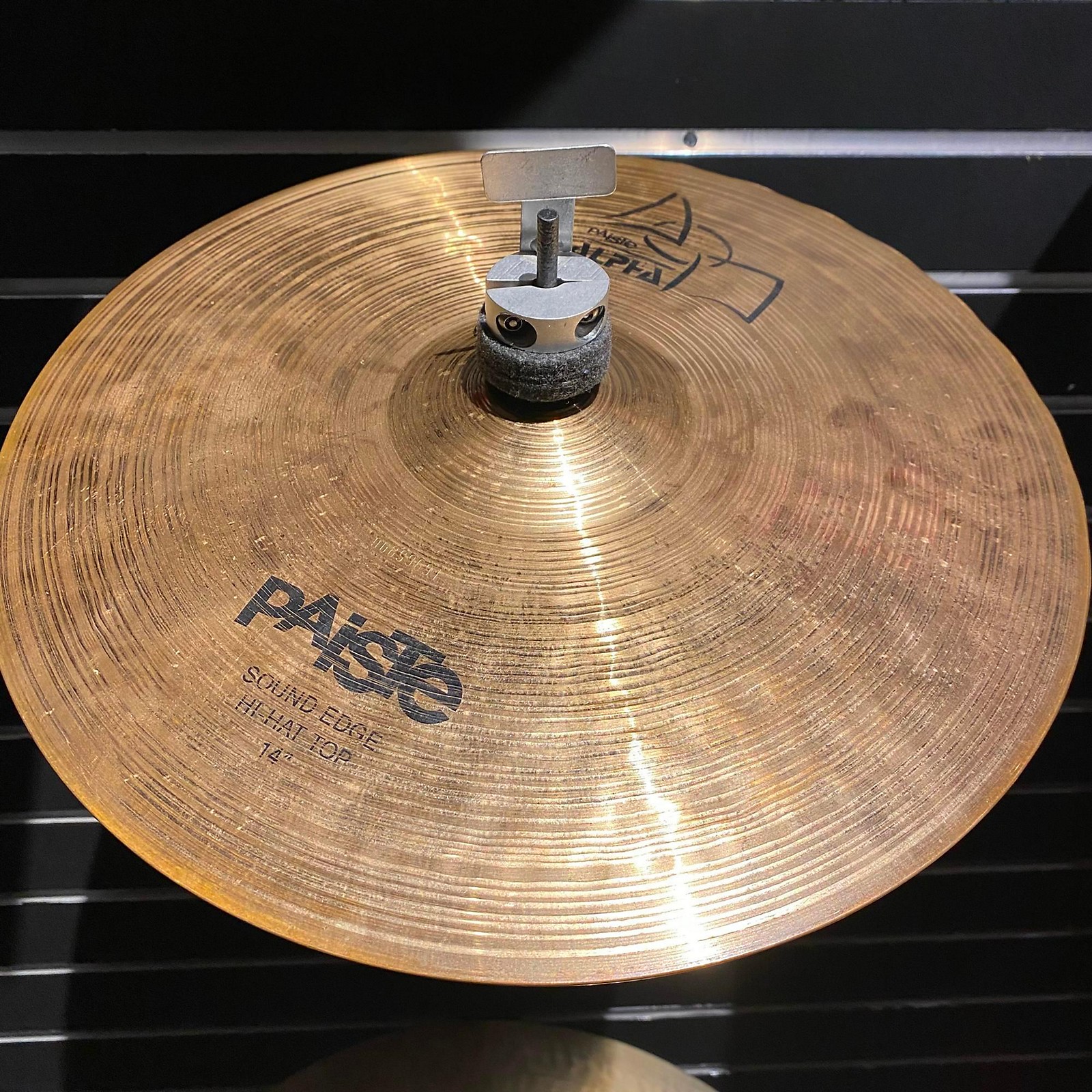 Paiste 14in Alpha Sound Edge Hi Hat Pair Cymbal Musician's Friend
