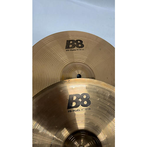 Sabian 14in B8 Hi Hat Pair Cymbal 33