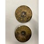 Used MEINL 14in BYZANCE VINTAGE PURE HIGH HAT SET Cymbal 33
