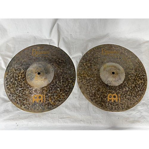 MEINL 14in Byzance EX Dry Medium Hi Hat Pair Cymbal 33