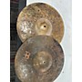 Used MEINL 14in Byzance EX Dry Medium Hi Hat Pair Cymbal 33