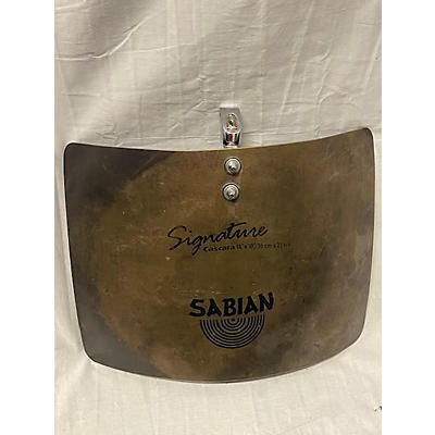 SABIAN 14in CASCARA SIGNATURE PLATE Cymbal