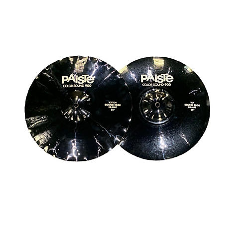 Paiste 14in COLORSOUND 900 SOUND EDGE HIHAT PAIR Cymbal 33