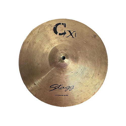 Stagg 14in CX CRASH-RIDE Cymbal 33