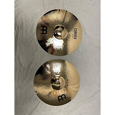 MEINL 14in Classic Custom Medium Hi Hat Pair Cymbal