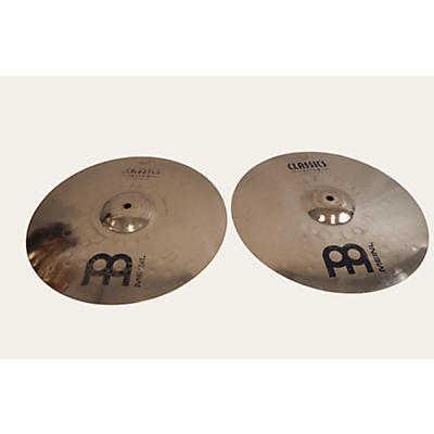 MEINL 14in Classic Custom Medium Hi Hat Pair Cymbal