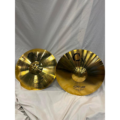 Stagg 14in Cx Hi Hat Pair Cymbal