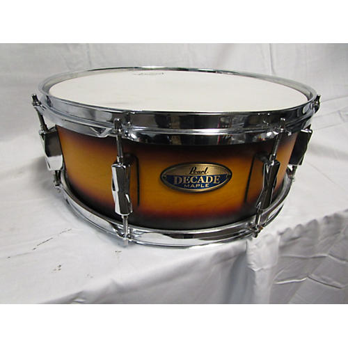 Pearl 14in Decade Maple Snare Drum Sunburst 33