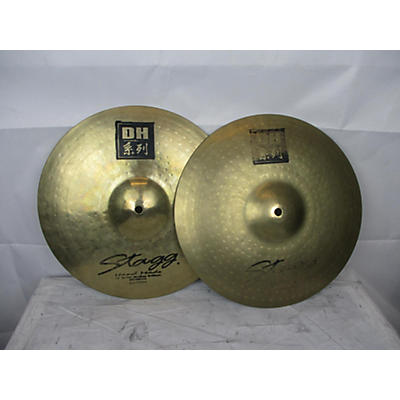 Stagg 14in Double Hammered Pair Cymbal