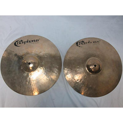 Bosphorus Cymbals 14in Gold Series Hi Hat Pair Cymbal