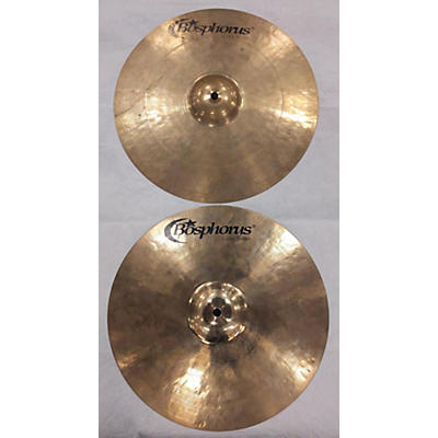 Bosphorus Cymbals 14in Gold Series Hi Hat Pair Cymbal